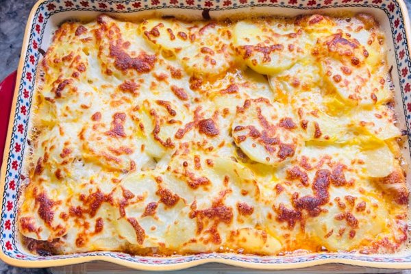 Cheese & Bacon Potato Cake